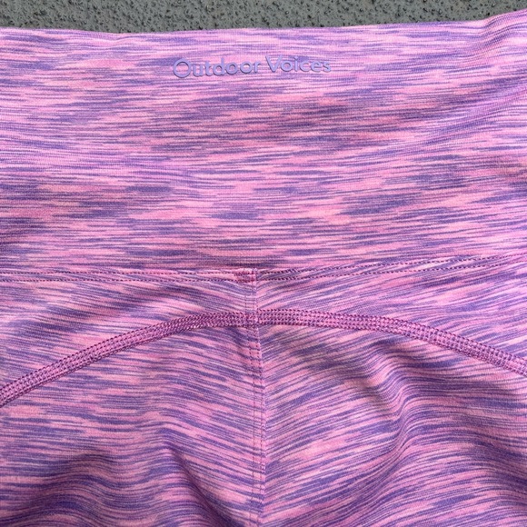 Outdoor Voices Flow High Waist 7/8
Spacedye Leggings - Hyacinth Purple - Picture 5 of 7